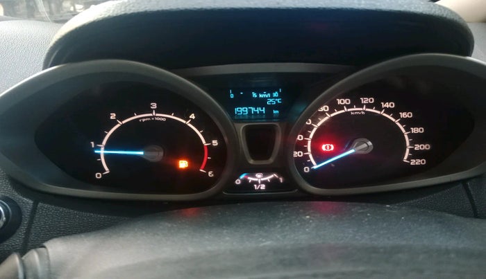 2015 Ford Ecosport TITANIUM 1.5L DIESEL, Diesel, Manual, 1,99,744 km, interior