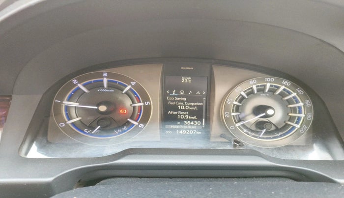 2017 Toyota Innova Crysta 2.4 VX 7 STR, Diesel, Manual, 1,49,207 km, interior