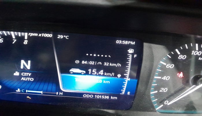 2021 Tata PUNCH CREATIVE AMT 1.2 RTN DUAL TONE, Petrol, Automatic, 1,01,536 km, interior
