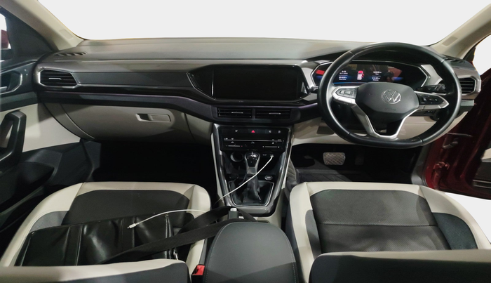 2022 Volkswagen TAIGUN TOPLINE 1.0 TSI AT, Petrol, Automatic, 46,231 km, interior