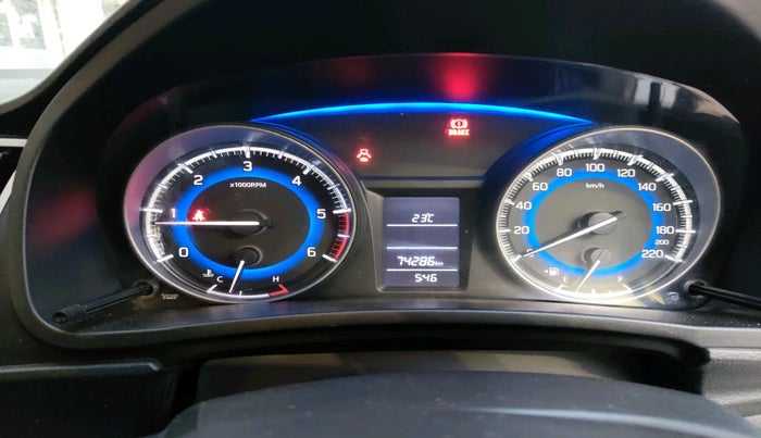 2017 Maruti Baleno DELTA DIESEL 1.3, Diesel, Manual, 74,286 km, interior