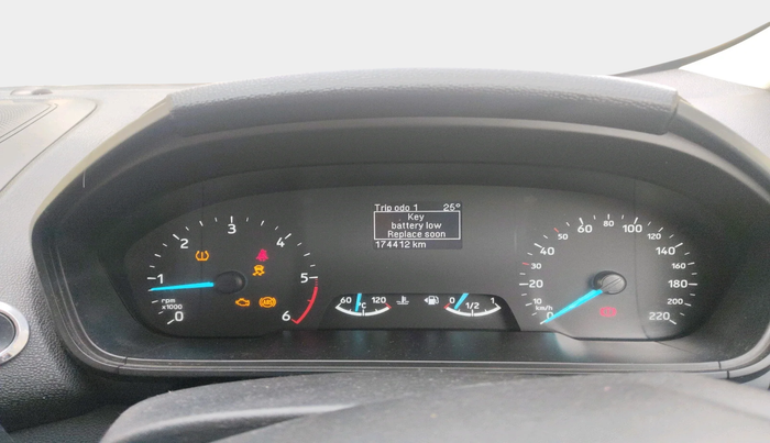 2017 Ford Ecosport TITANIUM + 1.5L DIESEL, Diesel, Manual, 1,74,412 km, interior