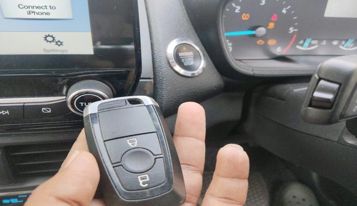 2017 Ford Ecosport TITANIUM + 1.5L DIESEL, Diesel, Manual, 1,74,412 km, interior