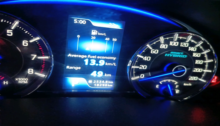 2021 Maruti Ciaz ALPHA  AT 1.5 SHVS PETROL, Petrol, Automatic, 18,290 km, interior