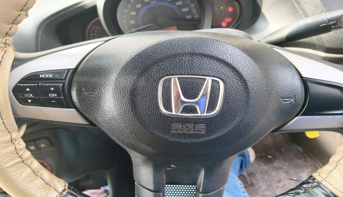 2015 Honda Brio VX AT, Petrol, Automatic, 50,734 km, interior