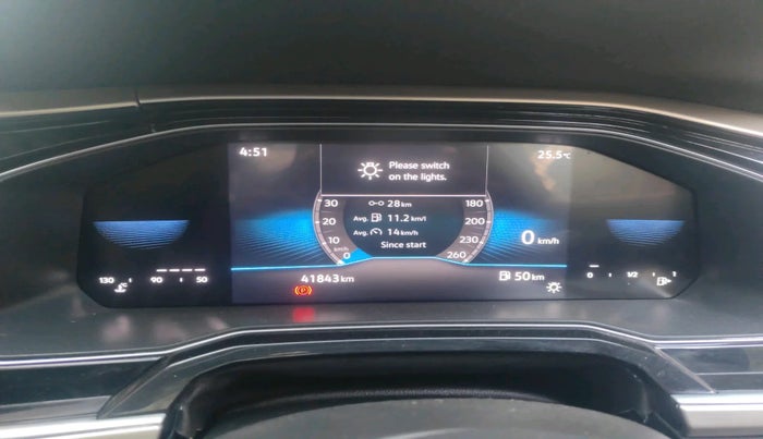 2023 Volkswagen VIRTUS TOPLINE TSI 1.0 MT, Petrol, Manual, 41,843 km, interior