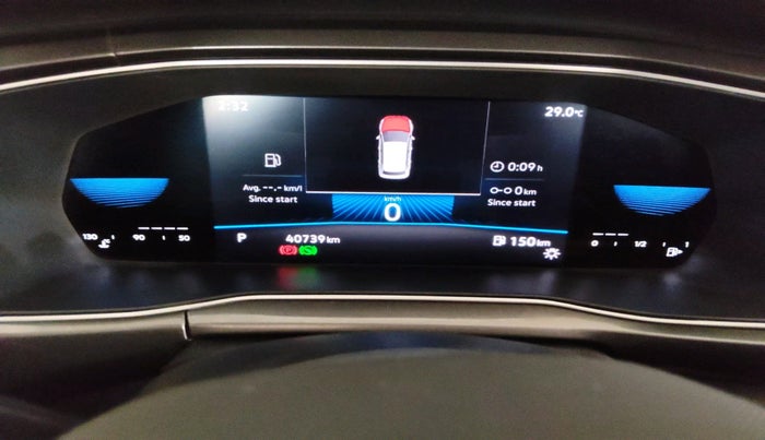 2022 Volkswagen TAIGUN TOPLINE 1.0 TSI AT, Petrol, Automatic, 40,739 km, interior