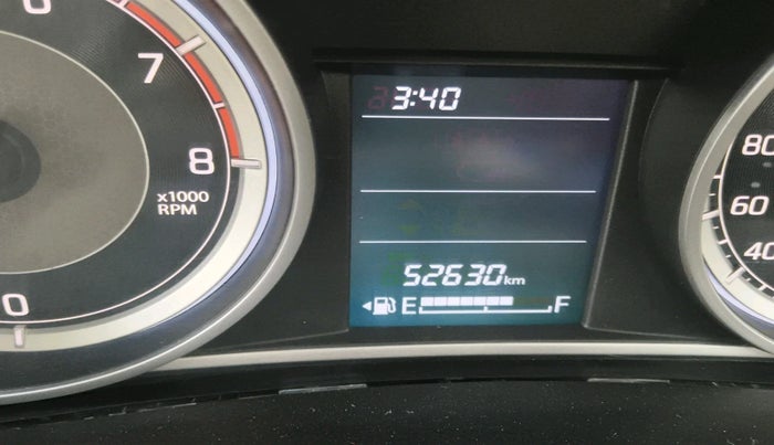 2017 Maruti Dzire VXI, Petrol, Manual, 52,630 km, interior