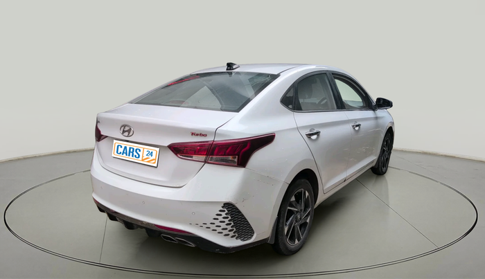 2021 Hyundai Verna SX (O) 1.0 TURBO DCT, Petrol, Automatic, 33,575 km, exterior