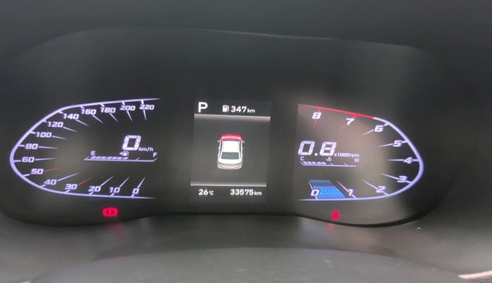 2021 Hyundai Verna SX (O) 1.0 TURBO DCT, Petrol, Automatic, 33,575 km, interior