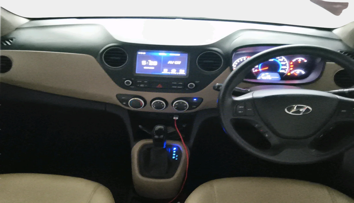 2018 Hyundai Grand i10 SPORTZ AT 1.2 KAPPA VTVT, Petrol, Automatic, 49,258 km, interior