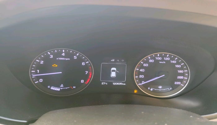 2017 Hyundai Elite i20 ASTA 1.2, Petrol, Manual, 1,20,635 km, interior