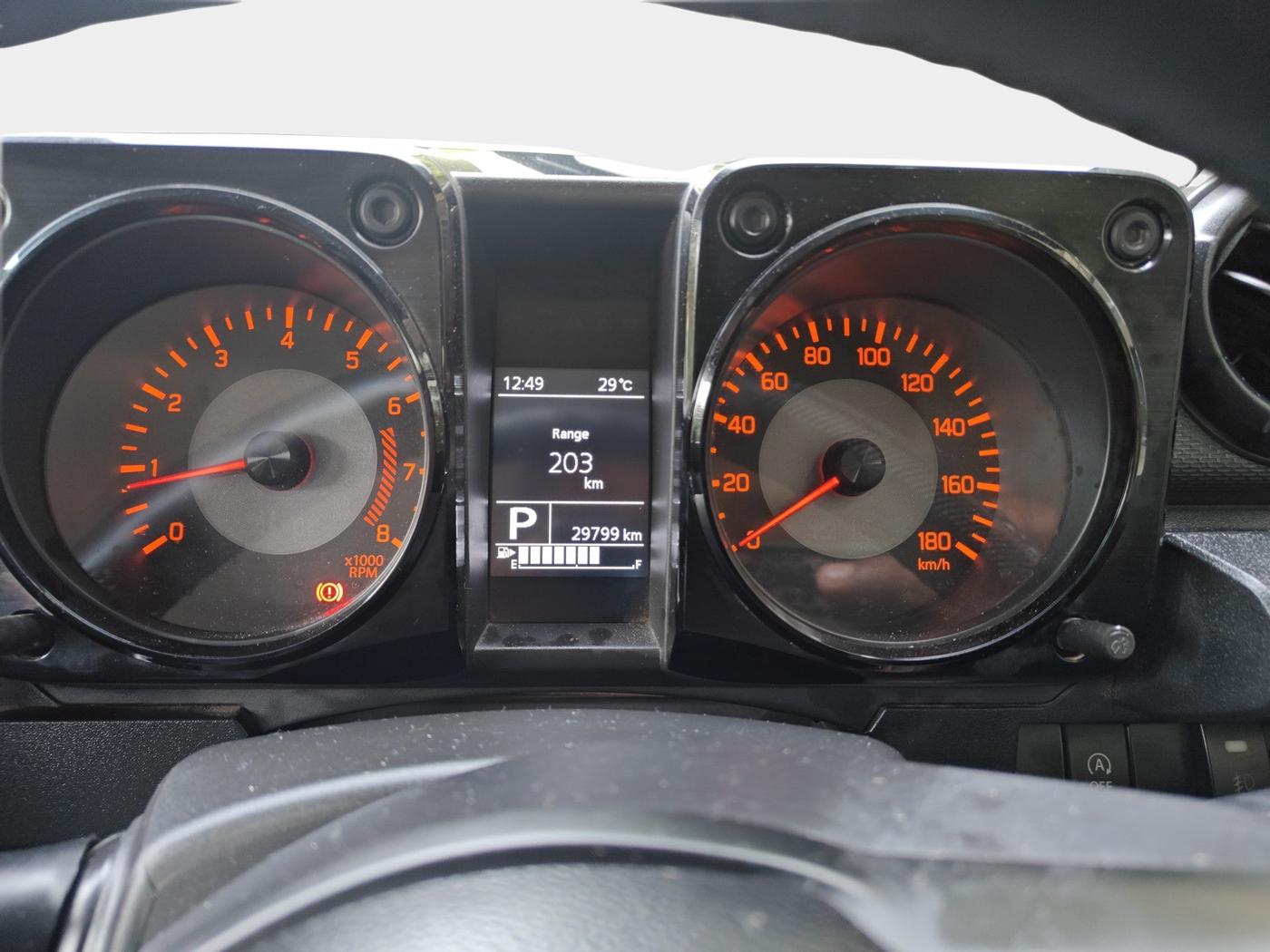 2023 Maruti JIMNY ZETA ALL GRIP PRO AT, Petrol, Automatic, 29,799 km, interior