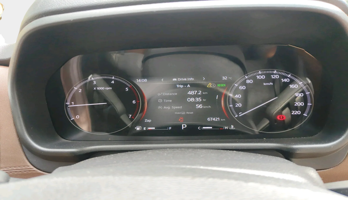 2024 Mahindra SCORPIO-N Z6 DIESEL AT 2WD 7 STR, Diesel, Automatic, 67,421 km, interior