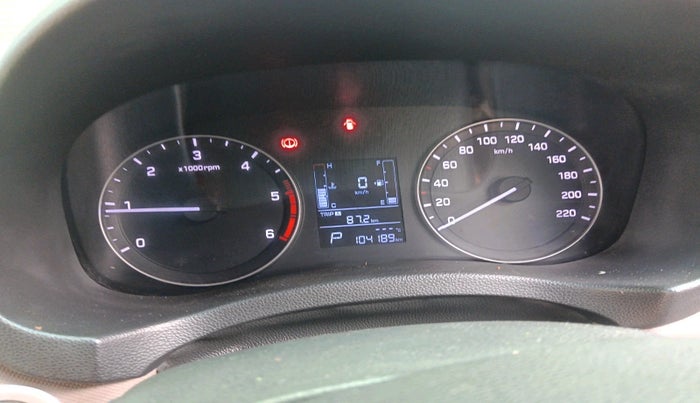 2017 Hyundai Creta SX PLUS AT 1.6 DIESEL, Diesel, Automatic, 1,04,189 km, interior