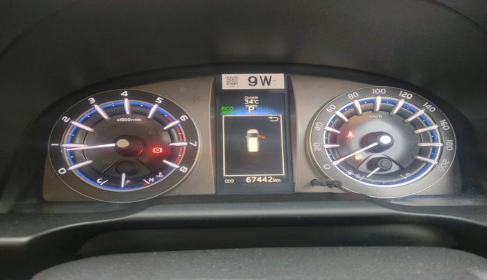 2022 Toyota Innova Crysta 2.7 ZX AT 7 STR, Petrol, Automatic, 67,442 km, interior