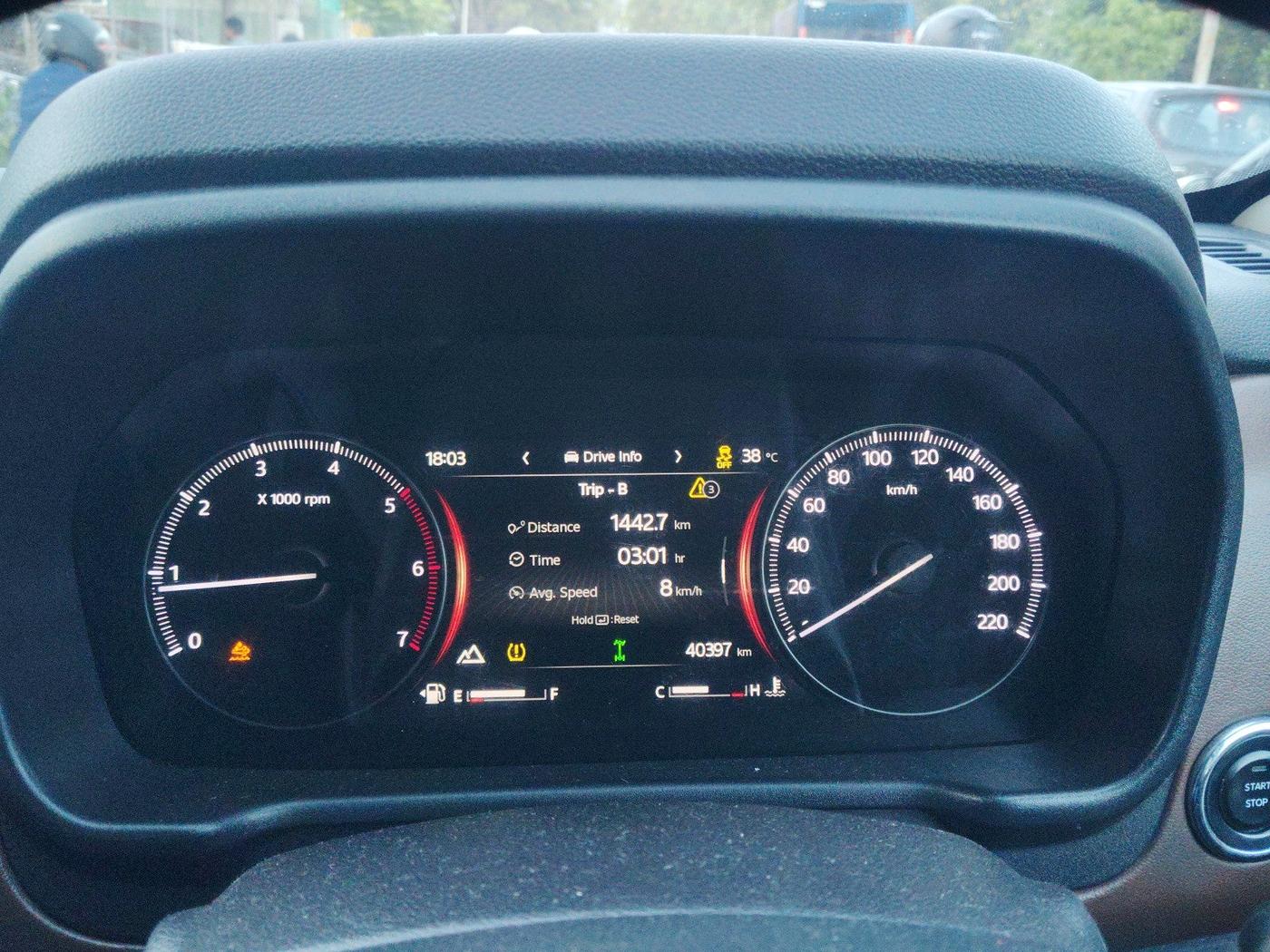 2023 Mahindra SCORPIO-N Z8 DIESEL MT 4WD 7 STR, Diesel, Manual, 40,397 km, interior