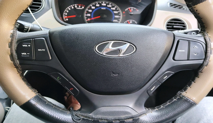 2015 Hyundai Grand i10 SPORTZ 1.2 KAPPA VTVT, Petrol, Manual, 36,533 km, interior