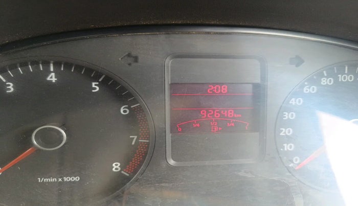 2011 Volkswagen Vento TRENDLINE 1.6, Petrol, Manual, 92,646 km, interior