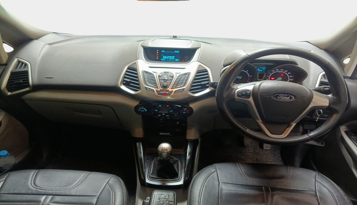 2014 Ford Ecosport TITANIUM 1.5L DIESEL, Diesel, Manual, 1,30,056 km, interior