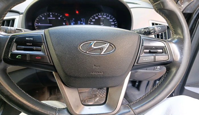 2016 Hyundai Creta SX PLUS AT 1.6 DIESEL, Diesel, Automatic, 86,499 km, interior