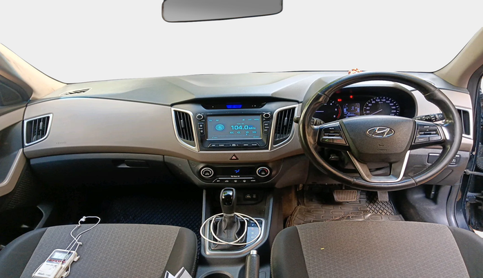 2016 Hyundai Creta SX PLUS AT 1.6 DIESEL, Diesel, Automatic, 86,499 km, interior