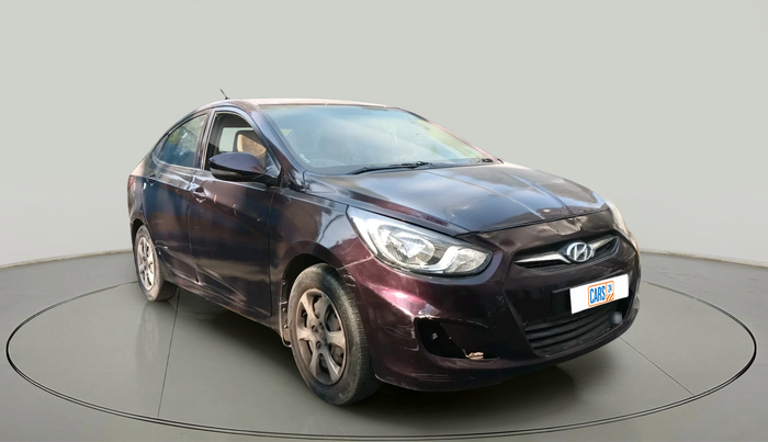 2012 Hyundai Verna FLUIDIC 1.6 CRDI EX, Diesel, Manual, 77,849 km, exterior