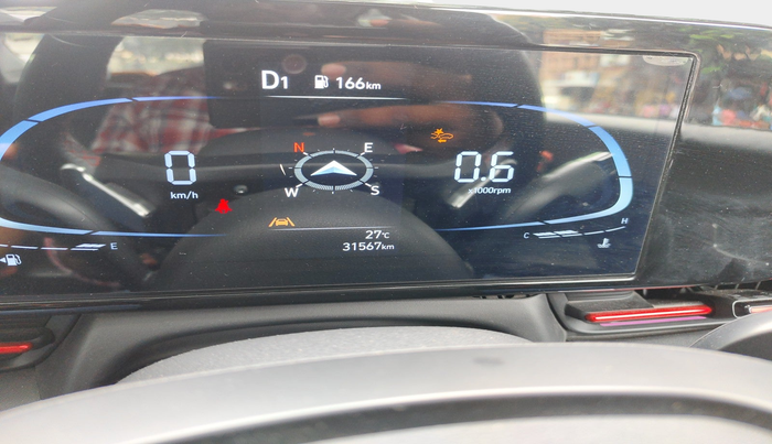 2023 Hyundai Verna SX (O) 1.5 TURBO PETROL DCT, Petrol, Automatic, 31,567 km, interior