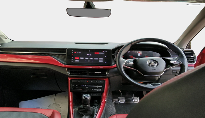 2024 Skoda KUSHAQ MONTE CARLO 1.0 TSI MT, Petrol, Manual, 32,482 km, interior