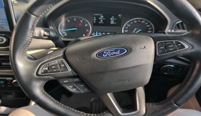 2019 Ford Ecosport TITANIUM + 1.5L PETROL AT, Petrol, Automatic, 1,14,537 km, interior