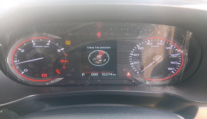 2021 Mahindra Thar LX PETROL HT 4WD AT, Petrol, Automatic, 31,274 km, interior