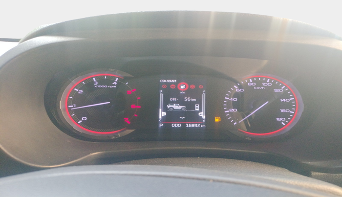 2022 Mahindra Thar LX D 4WD AT CONVERTIBLE, Diesel, Automatic, 16,892 km, interior