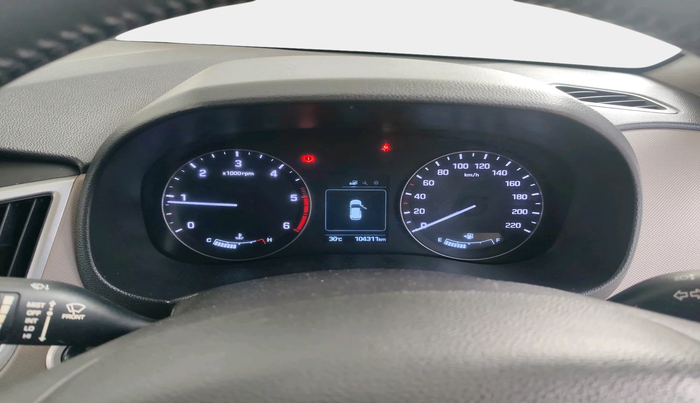 2017 Hyundai Creta SX (O) 1.6 DIESEL, Diesel, Manual, 1,04,311 km, interior