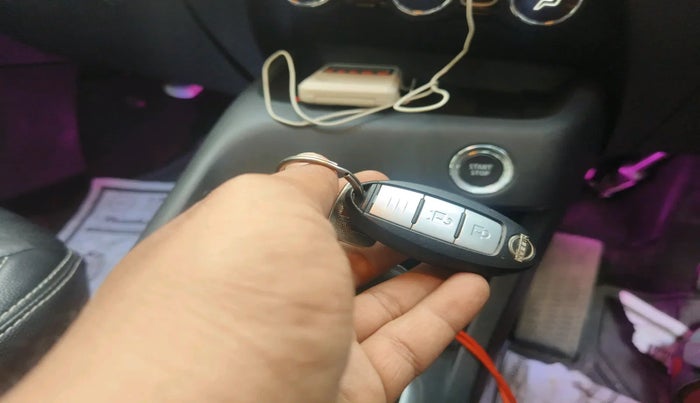 2021 Nissan MAGNITE XV PREMIUM TURBO CVT, Petrol, Automatic, 49,722 km, interior