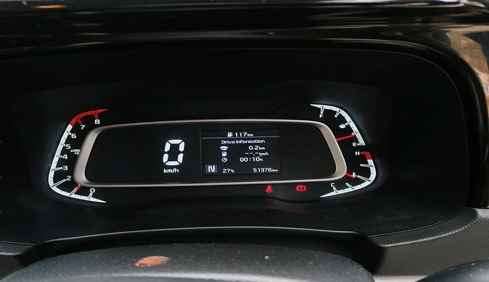 2022 KIA SONET HTX 1.0 IMT, Petrol, Manual, 51,376 km, interior