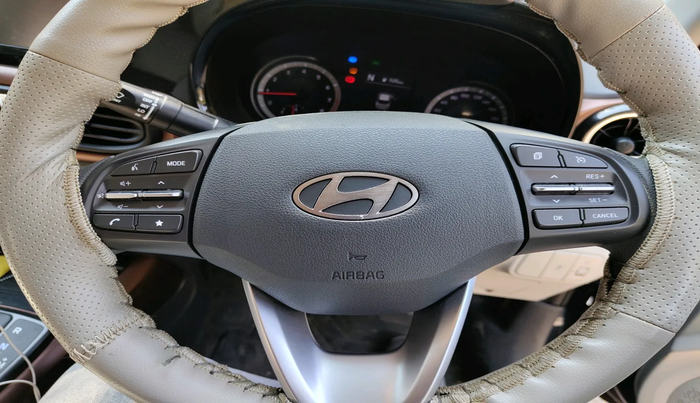 2023 Hyundai AURA SX PLUS 1.2 AMT, Petrol, Automatic, 10,211 km, interior
