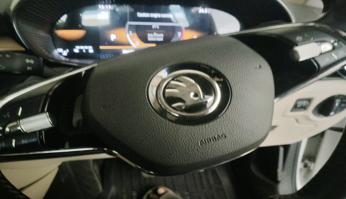 2023 Skoda SLAVIA AMBITION 1.0L TSI AT, Petrol, Automatic, 26,480 km, interior