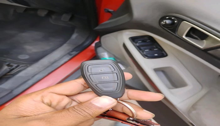 2017 Ford Ecosport TITANIUM 1.5L DIESEL, Diesel, Manual, 1,07,689 km, interior