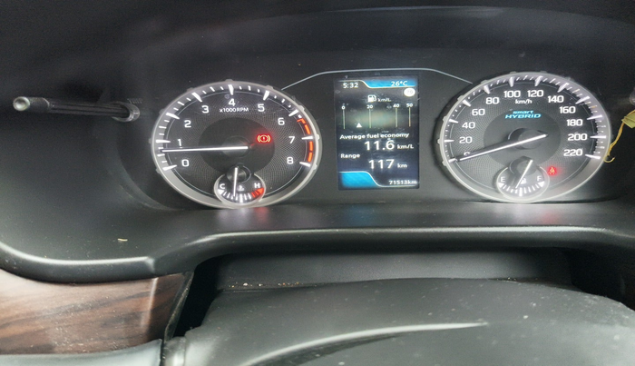 2022 Maruti BREZZA ZXI SMART HYBRID , Petrol, Manual, 71,513 km, interior