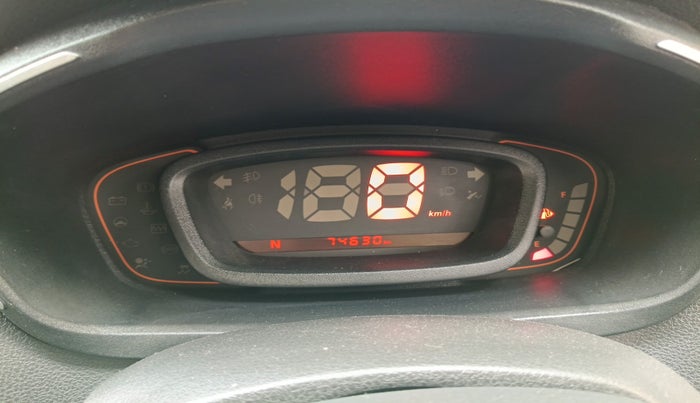 2018 Renault Kwid CLIMBER 1.0 AMT, Petrol, Automatic, 75,000 km, interior