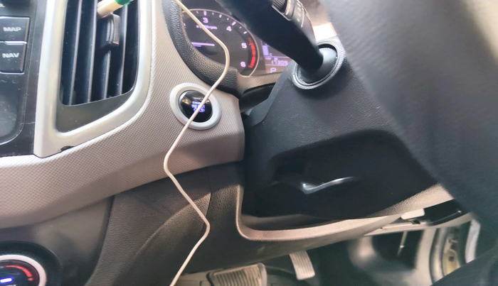 2017 Hyundai Creta SX PLUS AT 1.6 DIESEL, Diesel, Automatic, 1,19,547 km, interior