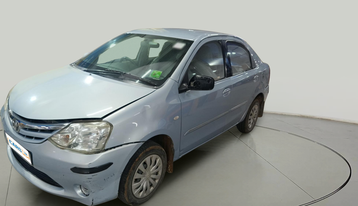 2011 Toyota Etios G, Petrol, Manual, 83,544 km, exterior