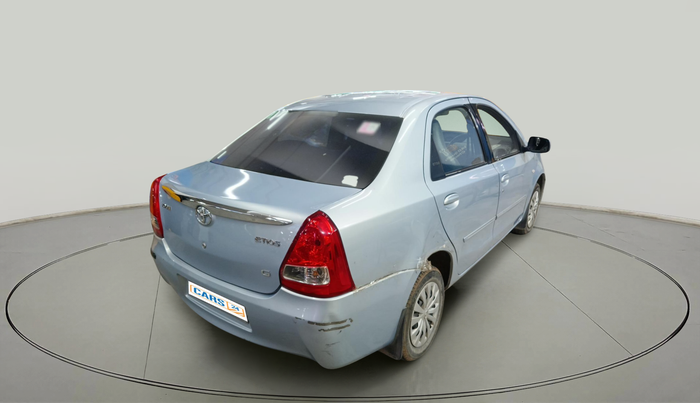 2011 Toyota Etios G, Petrol, Manual, 83,544 km, exterior
