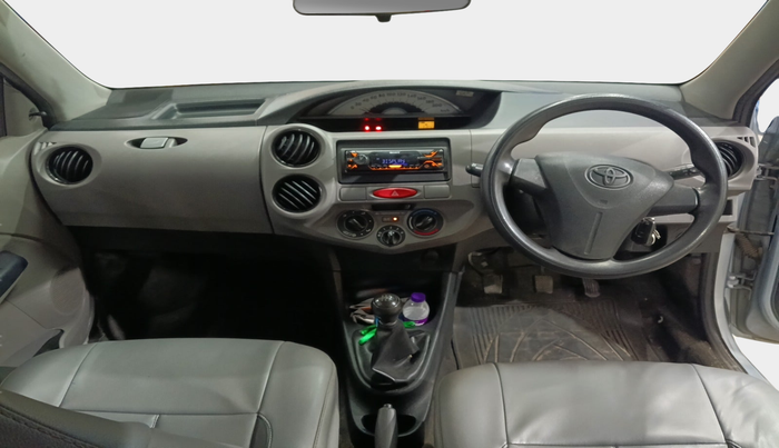 2011 Toyota Etios G, Petrol, Manual, 83,544 km, interior