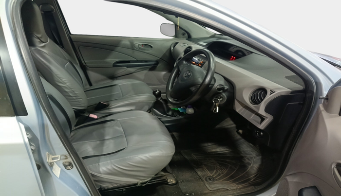 2011 Toyota Etios G, Petrol, Manual, 83,544 km, interior