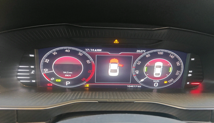 2021 Skoda Superb SPORTLINE AT, Petrol, Automatic, 1,04,617 km, interior