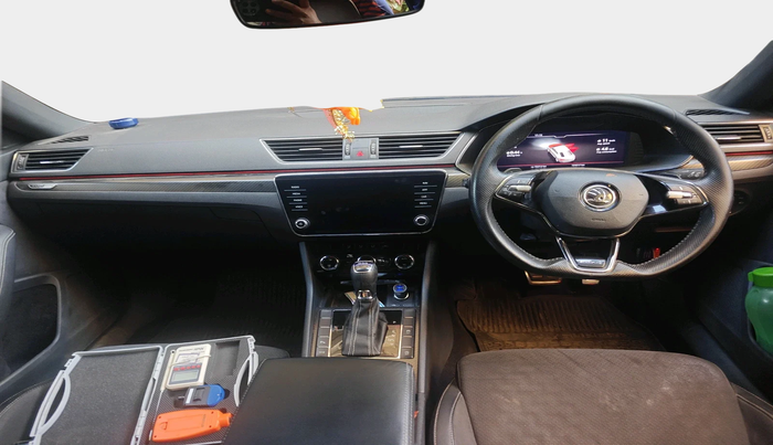 2021 Skoda Superb SPORTLINE AT, Petrol, Automatic, 1,04,617 km, interior