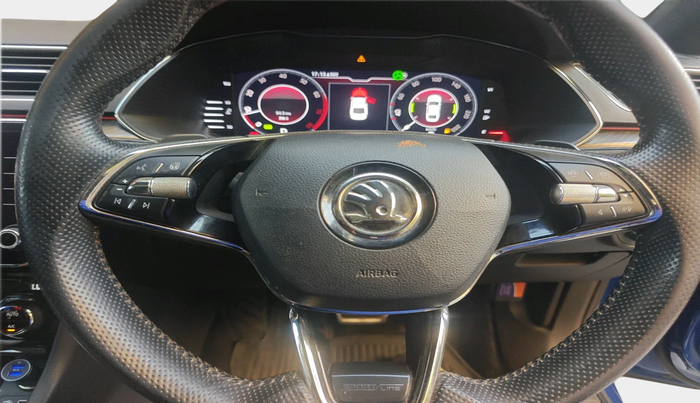 2021 Skoda Superb SPORTLINE AT, Petrol, Automatic, 1,04,617 km, interior