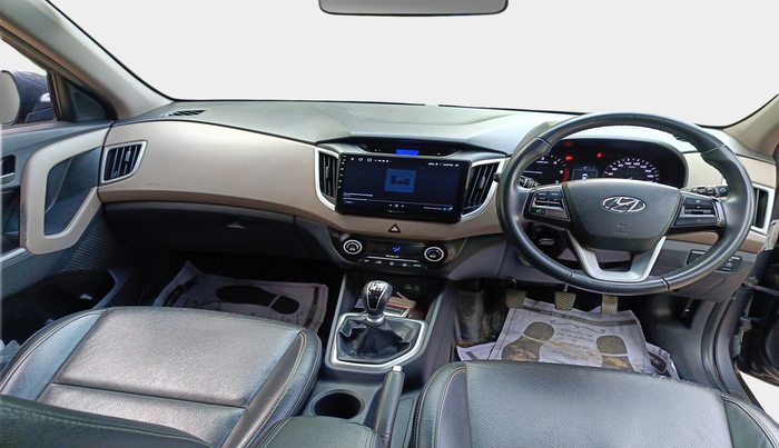 2017 Hyundai Creta SX (O) 1.6 DIESEL, Diesel, Manual, 1,29,773 km, interior