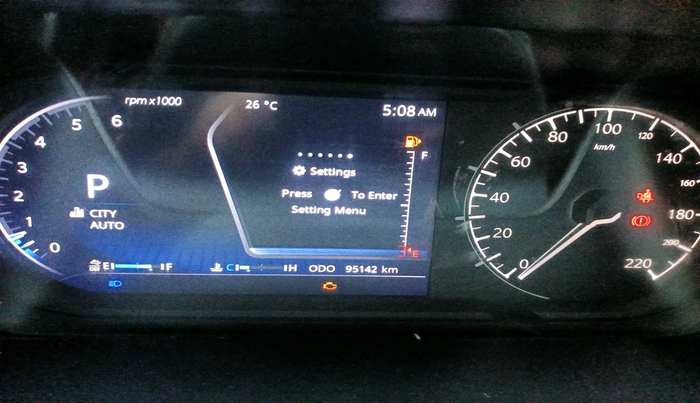 2021 Tata Harrier XZA PLUS 2.0L DUAL TONE, Diesel, Automatic, 95,142 km, interior